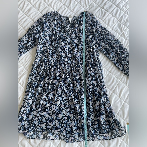 H&M Long Sleeve Chiffon Dress - Picture 6 of 12